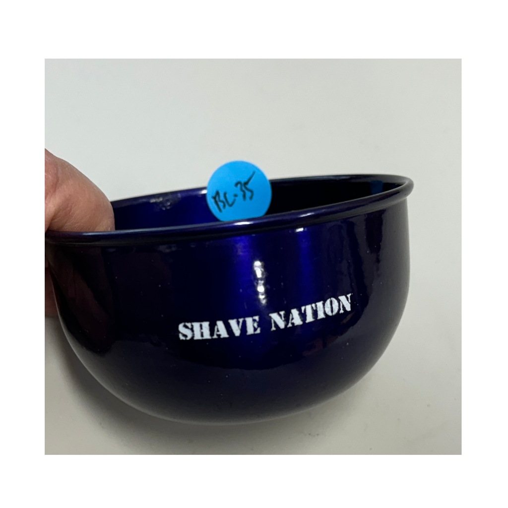 Shave Nation Midnight Blue Smooth Palm Bowl BL35