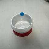 Fine Accoutrements Red & White Soap Bowl BL37