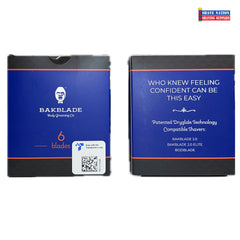 BAKBLADE DRYGLIDE Replacement Cartridges 6 Pk.