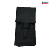 Shave Nation Black Leather Shaving Brush Case