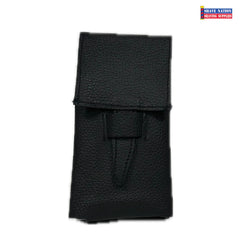 Shave Nation Black Leather Shaving Brush Case