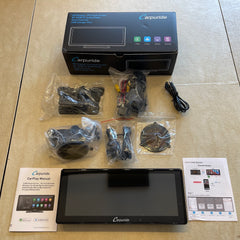 Carpuride 10 Inch Screen Apple Carplay for ios and android with Reverse Camera