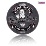 Dapper Dan Ultra Matte Super Hold Clay-Gray Tin