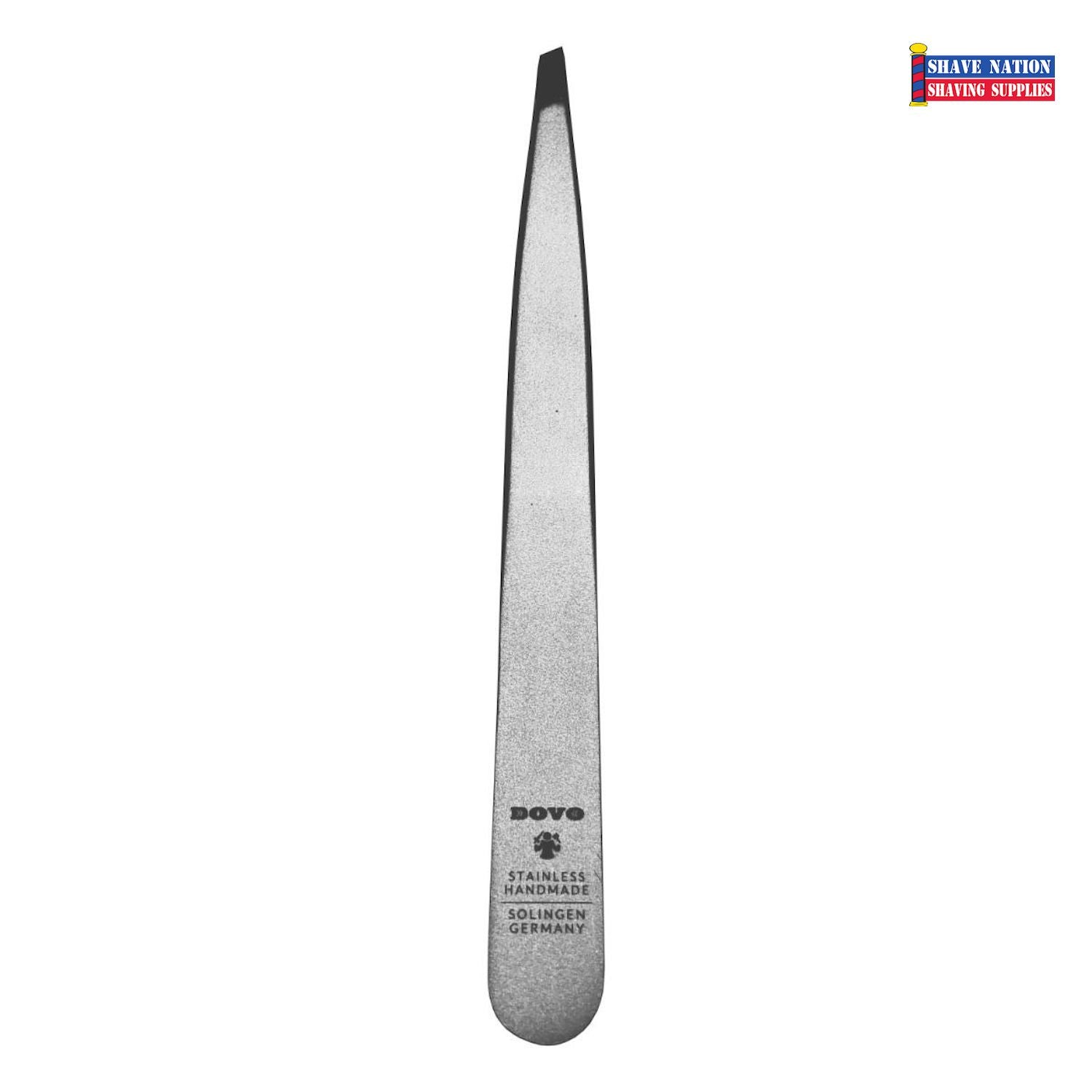 Dovo Stainless Steel Professional Slant Tip Tweezers