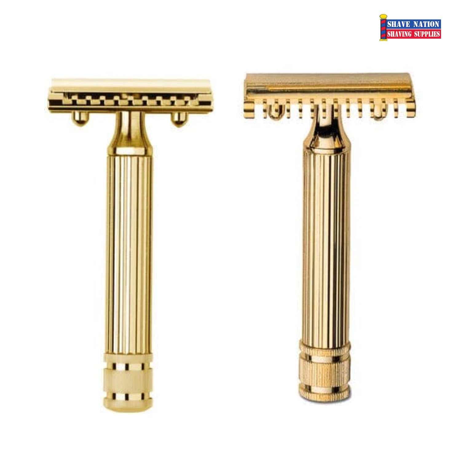Fatip Hybrid CC-OC Safety Razor Gold