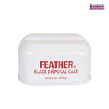 NEW! Feather Steel Blade Disposal Case-Blade Bank