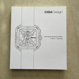 CIGADesign X Series Skeleton Automatic Mechanical Watch Stainless Steel X-Shaped Case