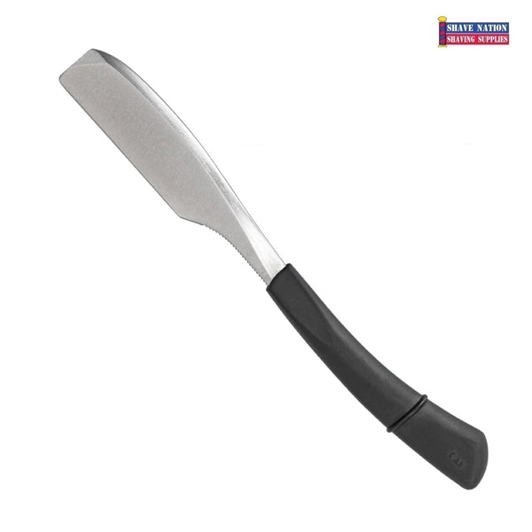 Rasoir Pliable Kai Captain Razor Pakka - Acier Inoxydable & Bois De Zébréno - Neuf Japon