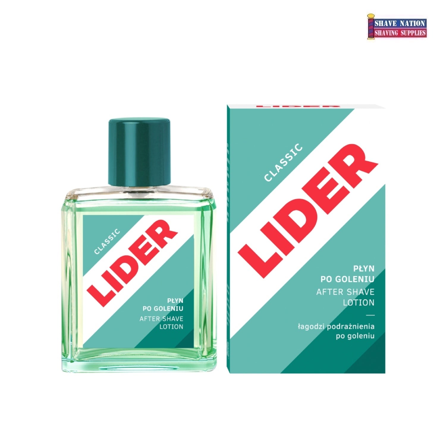 NEW! LIDER Classic Aftershave Lotion 100ml