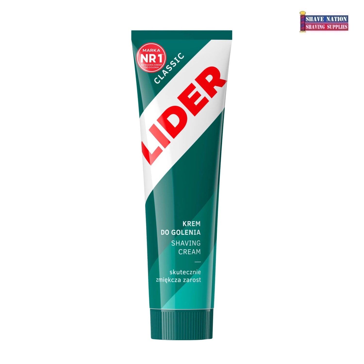 NEW! LIDER Shaving Cream Tube-From Poland