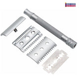 NEW! Merkur 22C Hannemann Safety Razor Closed Comb-Open Comb