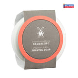 Mühle Grapefruit & Mint Shaving Soap in Porcelain Bowl