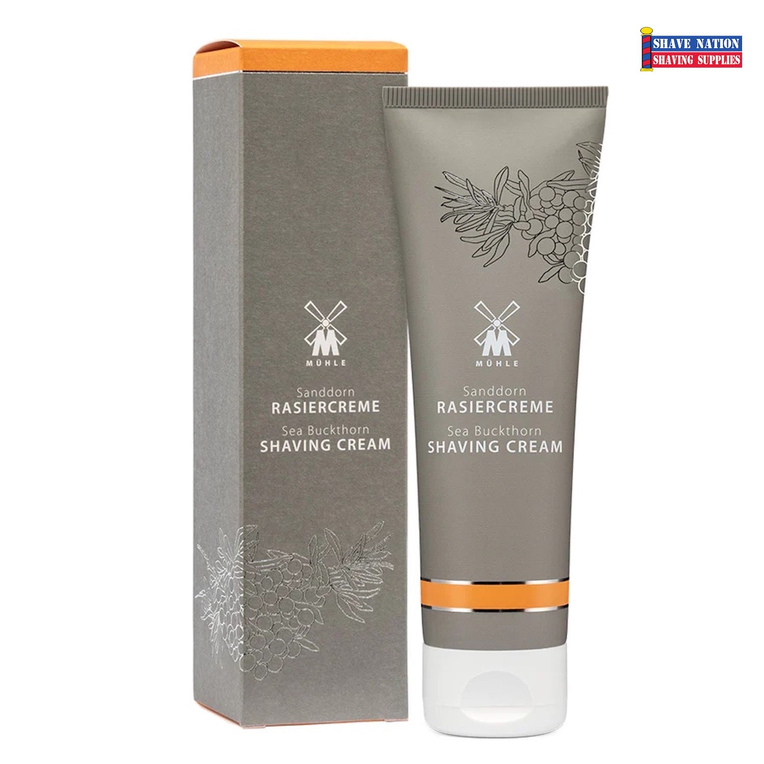 MUHLE Shaving Cream Tube Sea Buckthorn