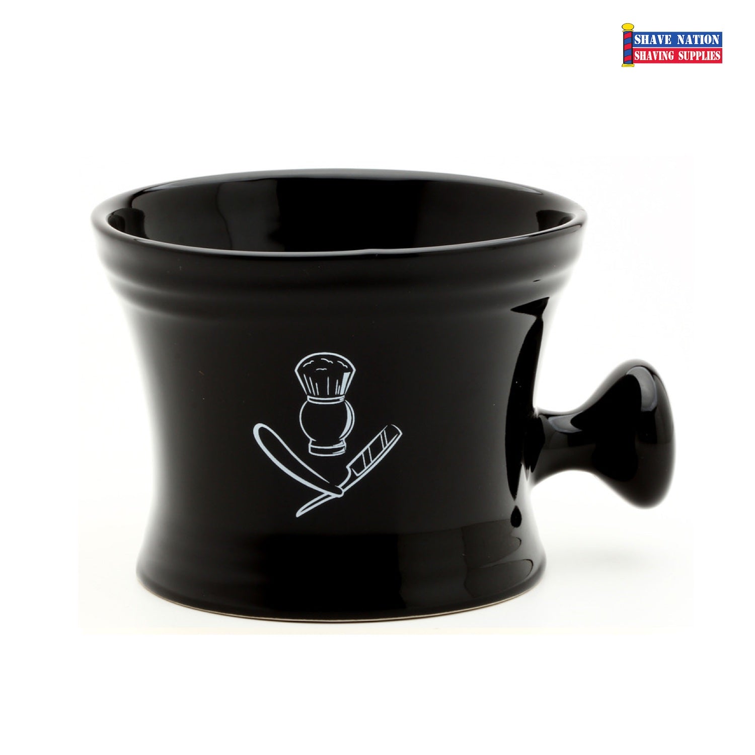 PureBadger Large Apothecary Shaving Mug