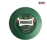 Proraso Shaving Soap Menthol and Eucalyptus Jar
