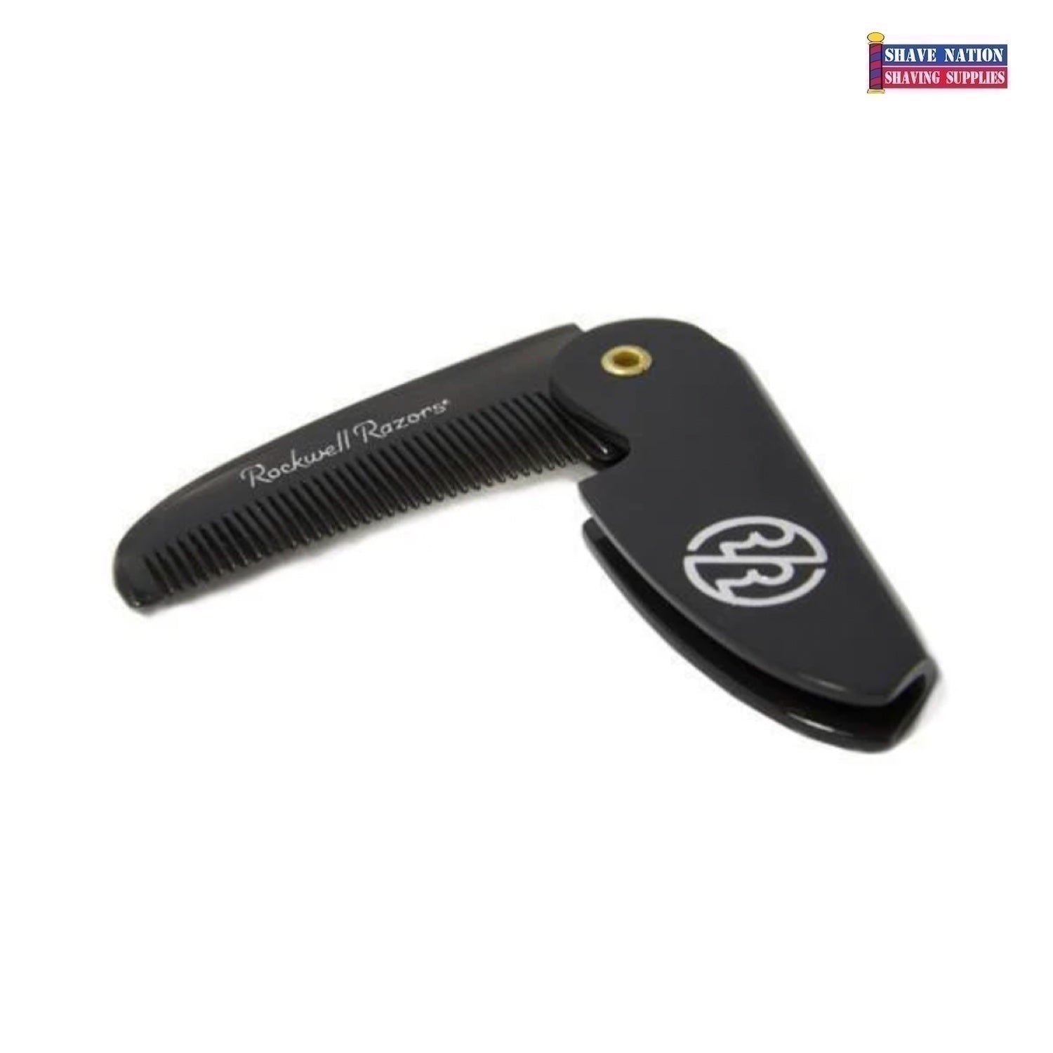 Rockwell Folding Beard and Moustache Pocket Comb