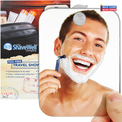Shave Well Fog Free TRAVEL Mirror
