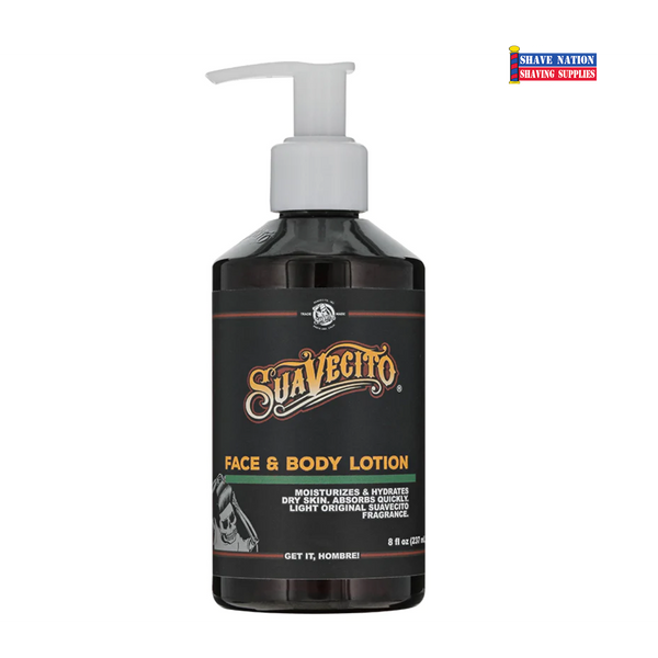 Suavecito Face & Body Lotion Shave Nation Shaving Supplies®