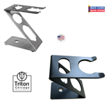 Triton Chicago Z Razor & Brush Stand Black or Stainless