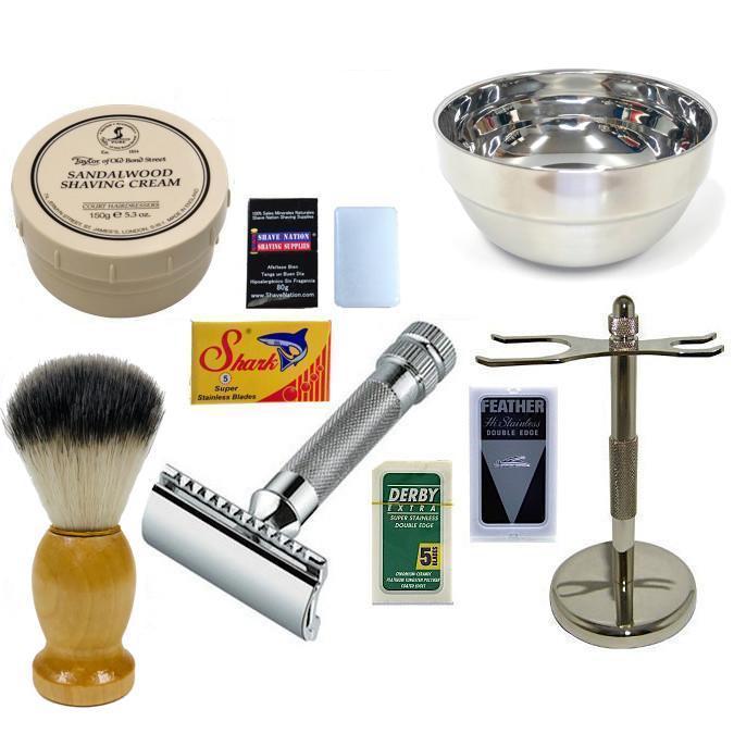 ALL IN Safety Razor Shaving Set
