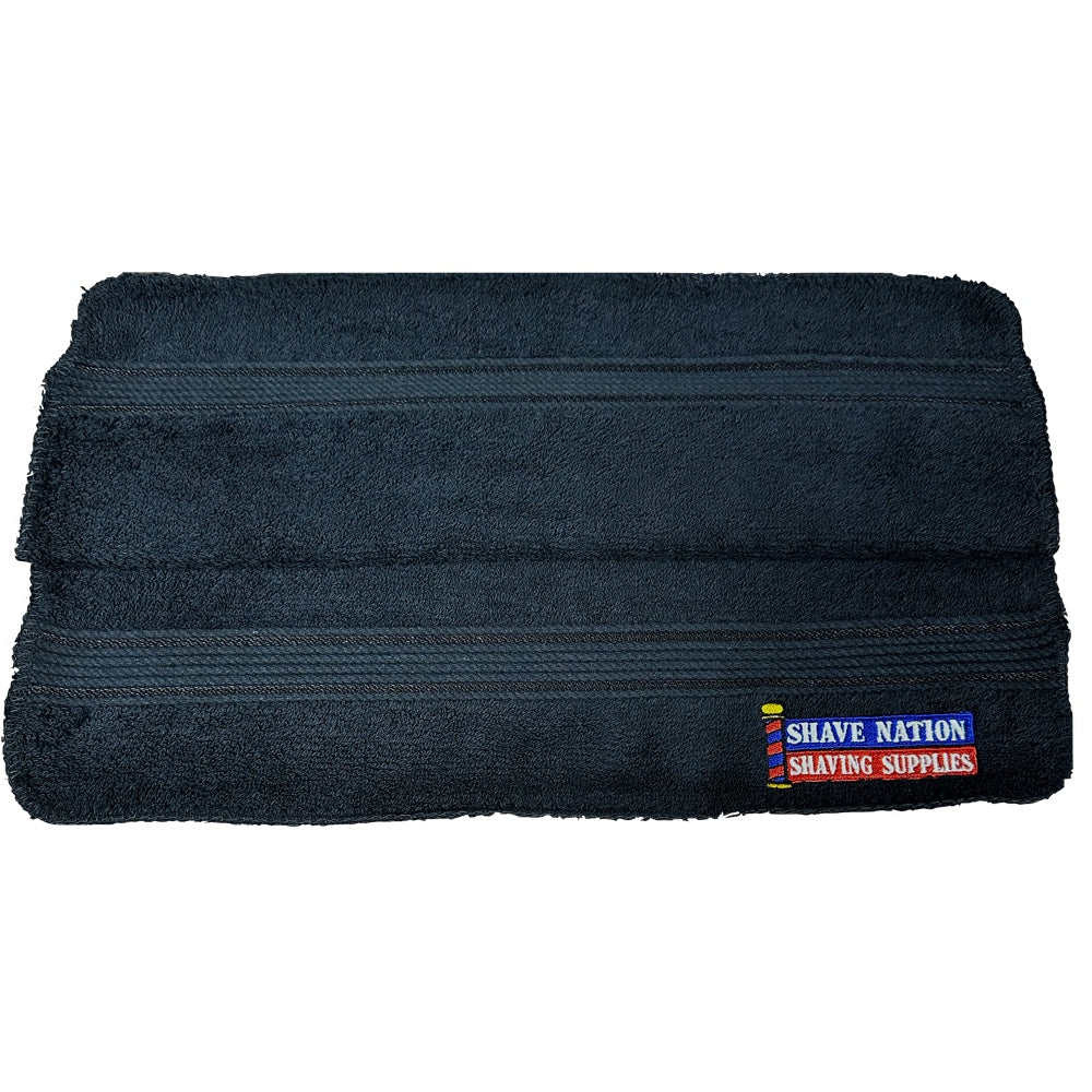 Shave Nation Face Cloth-Black