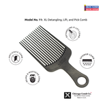 Chicago Comb No. 11 Carbon Fiber Pick