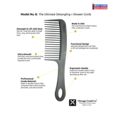 Chicago Comb No. 8 Carbon Fiber