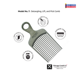 Chicago Comb No. 7 Carbon Fiber Pick