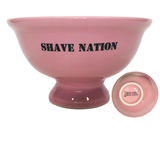 Shave Nation Custom Ceramic Shaving Lather Bowl