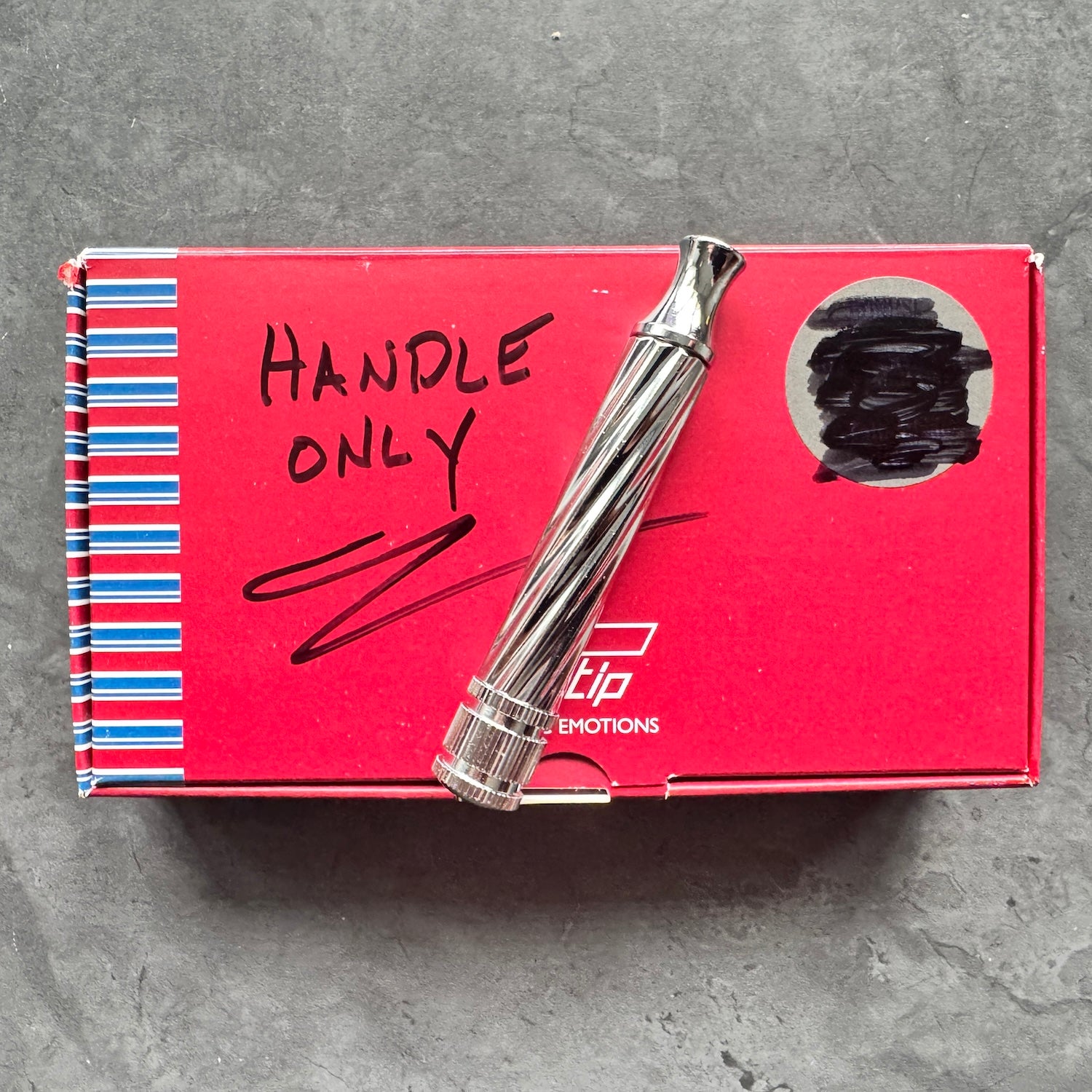 Fatip Chrome Safety Razor Handle