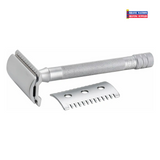 NEW! Merkur 22C Hannemann Safety Razor Closed Comb-Open Comb