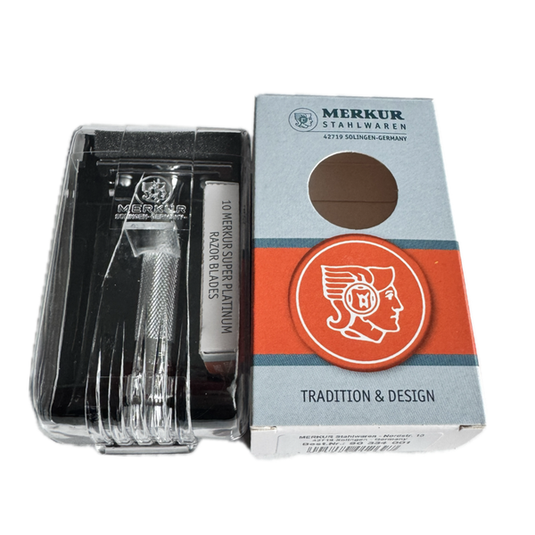 Merkur 34C Safety Razor Travel Kit S&D | Shave Nation Shaving
