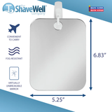 Shave Well DELUXE Fog Free Shower Mirror