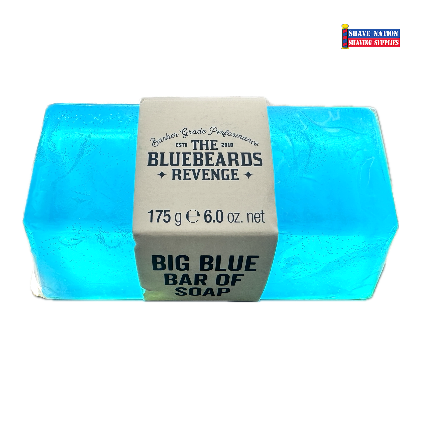 The Bluebeards Revenge Big Blue Bar Of Soap 175g