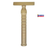 The Goodfellas Smile Bayonetta Brass Closed Comb Safety Razor