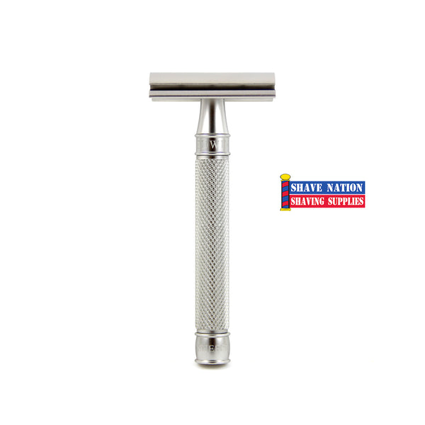 Edwin Jagger 3ONE6 Stainless Steel Closed Comb Safety Razor 