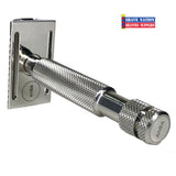 Alpha Outlaw Original Closed Comb Stainless Steel Safety Razor