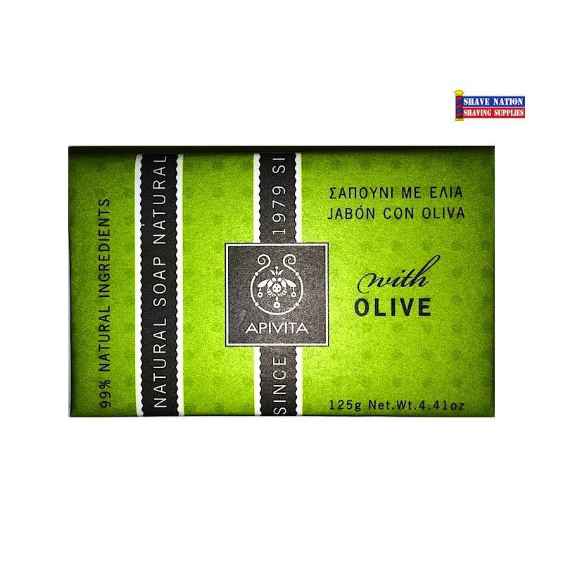 APIVITA Natural Soap Bar with Olive