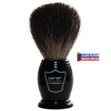Parker Black Badger Brush Black Handle