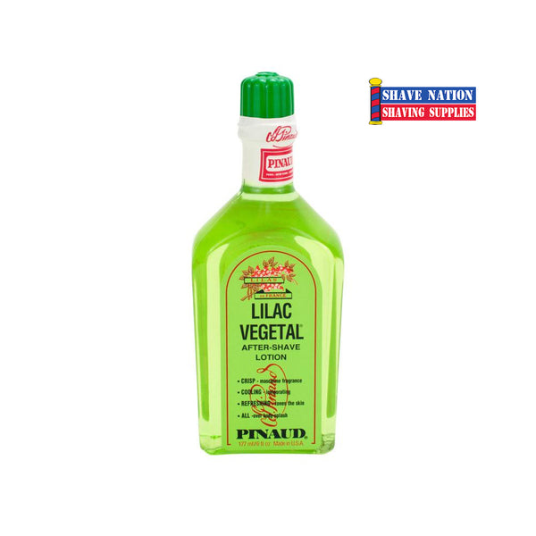 Pinaud Lilac Vegetal Aftershave Lotion 6oz | Shave Nation Shaving