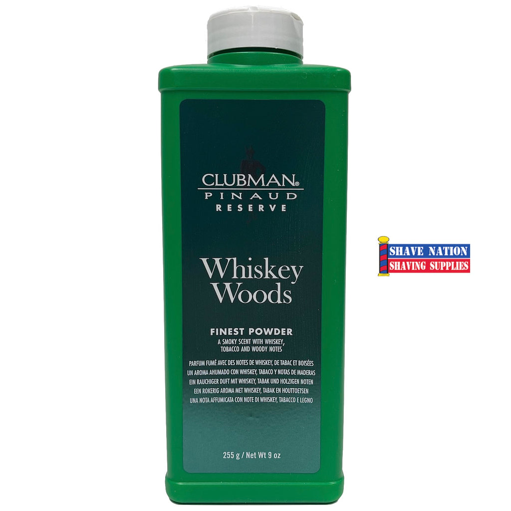Clubman Whiskey Woods Finest Powder 9oz