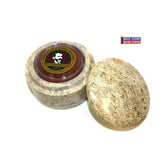 Large Champagne Marble Bowl & Soap