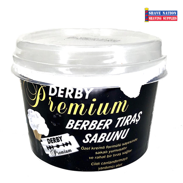 Derby Premium Shaving Soap Black Jar Shave Nation Shaving Supplies®