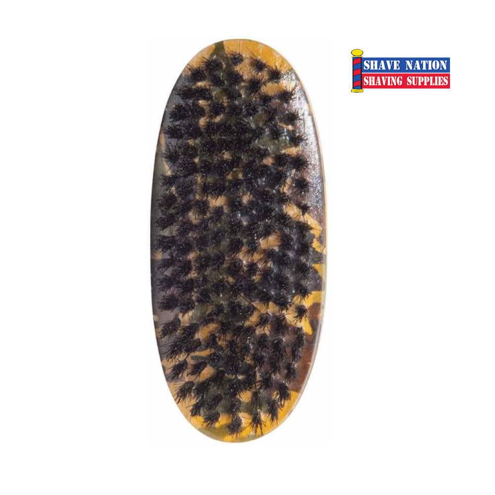 Diane 100% Boar Military Brush Camo Wood Handle