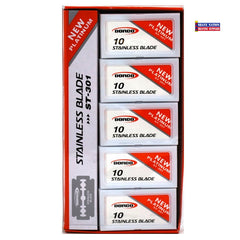 Dorco Stainless DE Blades Red 100ct