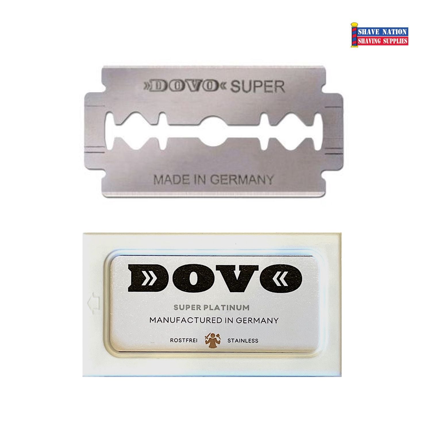 Dovo Super Platinum DE Blades 10 Pack