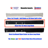 Plastic Blade Inserts for Dovo Shavette Razors