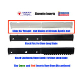 Plastic Blade Inserts for Dovo Shavette Razors