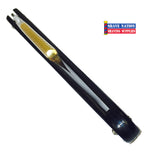 Dovo Prima Silver Steel Straight Razor 5/8 Blade Ebony Handles