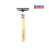 Edwin Jagger Closed Comb Chatsworth Razor Ivory/Chrome IVCSR
